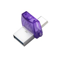 Clé USB - 2 interfaces - USB 3.0 / USB-C - 64Go