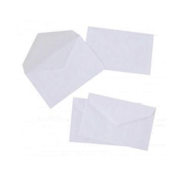 Paquet de 500 enveloppes blanches carte 90x140