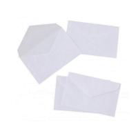 Paquet de 500 enveloppes blanches carte 90x140