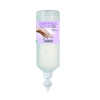 Dermanios scrub cartouche airless, savon main désinfectant - 1L