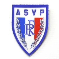 Ecusson manche ASVP - fixation sur velcro 