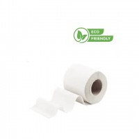 Papier hygiénique MINI jumbo - microgaufré blanc - 2 plis