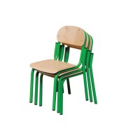 Chaise assise et dossier hêtre vernis naturel T6