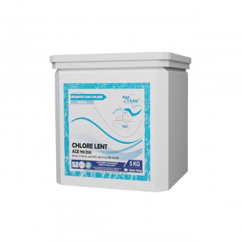 Galets de 250 g de chlore - AGE MAX TABLETTE - pot de 5KG