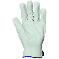 Gants cuir fleur