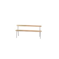 Banc avec dossier 160 x 30 cm - T6