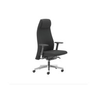 Fauteuil de bureau Gala forte corpulence coloris Noir Sokoa