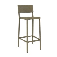 Tabouret haut en polypropylène Lisboa