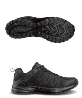 Chaussures d'intervention basses cuir zip 