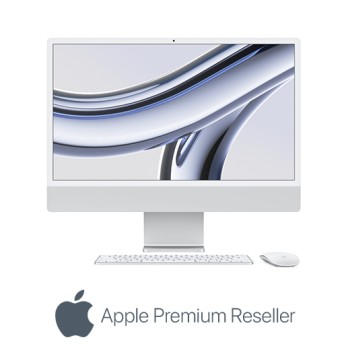 Imac 24" 4,5k m4 argent cpu 8coeurs 16go ssd 256go
