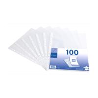 Paquet de 100 pochettes perforées A4