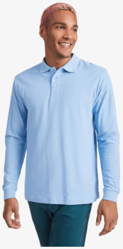POLO MANCHES LONGUES HOMME 100% coton