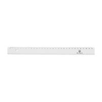 Régle plate 1 biseau 30 cms cristal