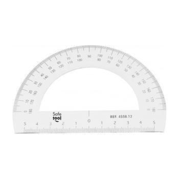 Rapporteur 180° cristal