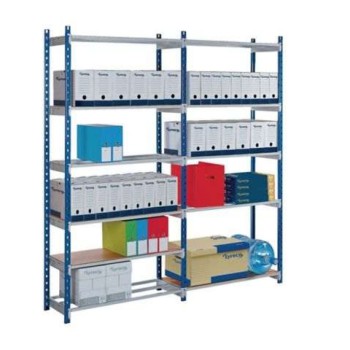 Rayonnage tubulaire L100xP50xH200 cm