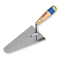 Truelle ronde acier traite 22cm