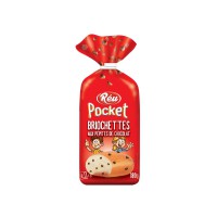 Pocket Briochettes Pépites Chocolat x 6 - Réu