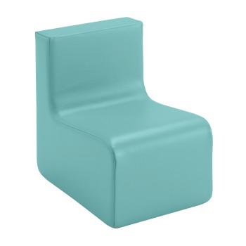 Chauffeuse tissu enduit Comète - L35xP47xH48 cm - HA 24cm
