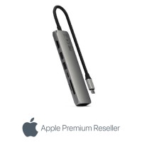 Adaptateur satechi multiport usb-c slim 7-en-1 pd 