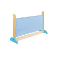  Claustra toile  - Structure bois et toile coton L90xH77 cm