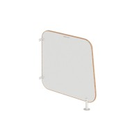 Cloison sanitaire pour WC L75xH73 cm