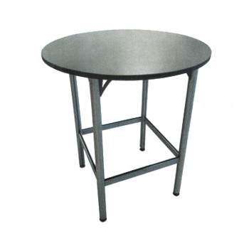 Table haute ronde de réunion D120cm - 4 personnes