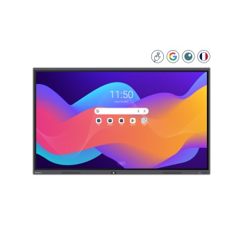 Ecran interactif tactile Android SpeechiTouch UHD  - SuperGlass PRO -75 pouces