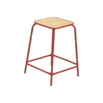 Tabouret assise carré