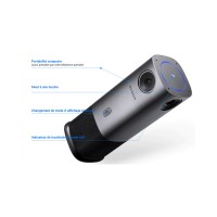 Caméra 360° avec micros et haut parleur pour visioconférence