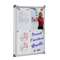 Vitrine d'affichage magnetique - 4 Feuilles A4 - 60x90