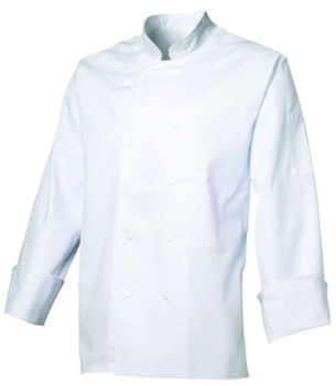 Veste de cuisine mixte à manches longues 