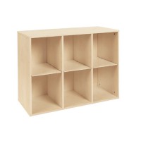 Meuble range sacs 6 casiers