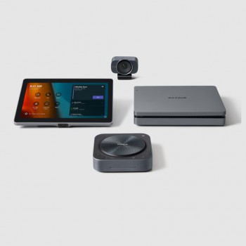 MTR Microsoft Teams Rooms kit Mini PC + Caméra 4K + Tablette tactile + Speakerphone Bluetooth