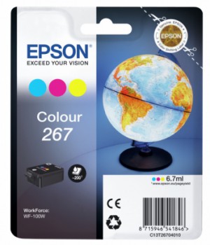 Cartouche Epson 267 Globe couleur 6.7ml (T267140)