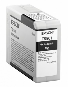 Cartouche Epson T8501 noir photo 80ml SC-P800