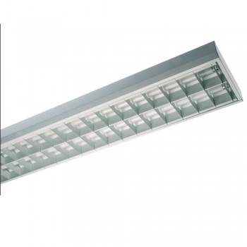 Reglette a grille 2x36W 1.20m